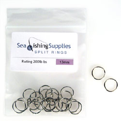 Split Rings -   5.5mm (40lbs)