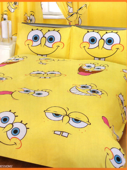 Spongebob Squarepants Double Duvet Cover and