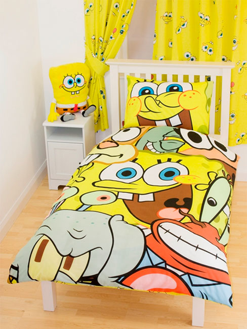 Spongebob Squarepants Gang Duvet Cover