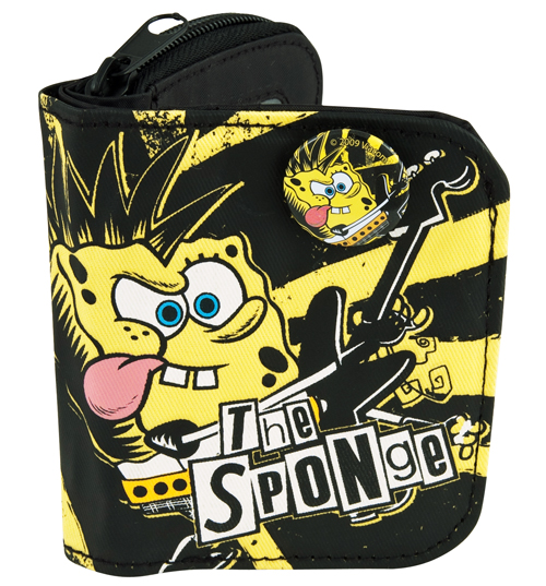 SpongeBob Squarepants Zip Up Wallet