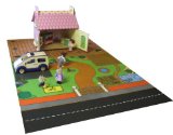 GIANT DOLLS HOUSE PLAYMAT - a fun addition for the bedroom, playroom, nursery or class room!