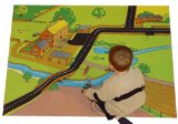Sport and Playbase SYCAMORE FARM PLAYMAT - for the bedroom, playroom, nursery or class room! (134 x 100cm)