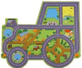 TRACTOR FARM PLAYMAT - a fun addition for the bedroom, playroom, nursery or class room!