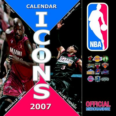 Sport NBA Allstars-The Icons 2006 Calendar