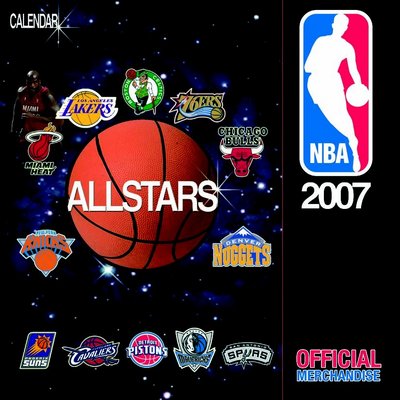 NBA Allstars-The Teams 2006 Calendar