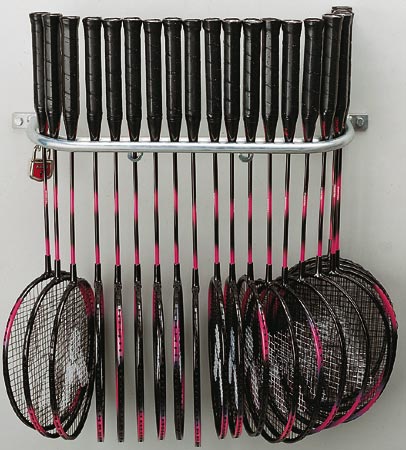 Sport-Thieme  Lockable Rack for Badminton Rackets