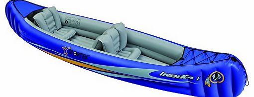 Sportek Indika I Blue Unisex Inflatable Canoe - Blue