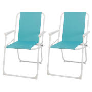 Spring Tension Chair, Blue - Twin Pack