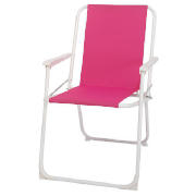 Spring tension chair, pink
