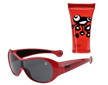 Red Floating Sunglasses