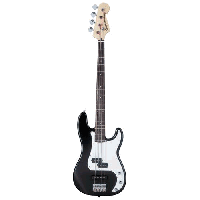 Squier Standard P-Bass RW- Special Black
