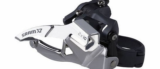 X7 High Clamp Top Pull Front Derailleur