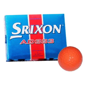 AD333 Orange Golf Balls 12 Balls