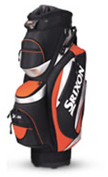 Golf Deluxe Cart Bag Orange/Black
