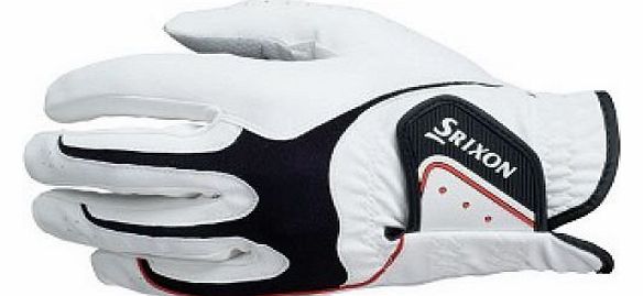 Srixon Mens All Weather Glove (Left Hand Glove for Right Handed Golfer) - White, Medium