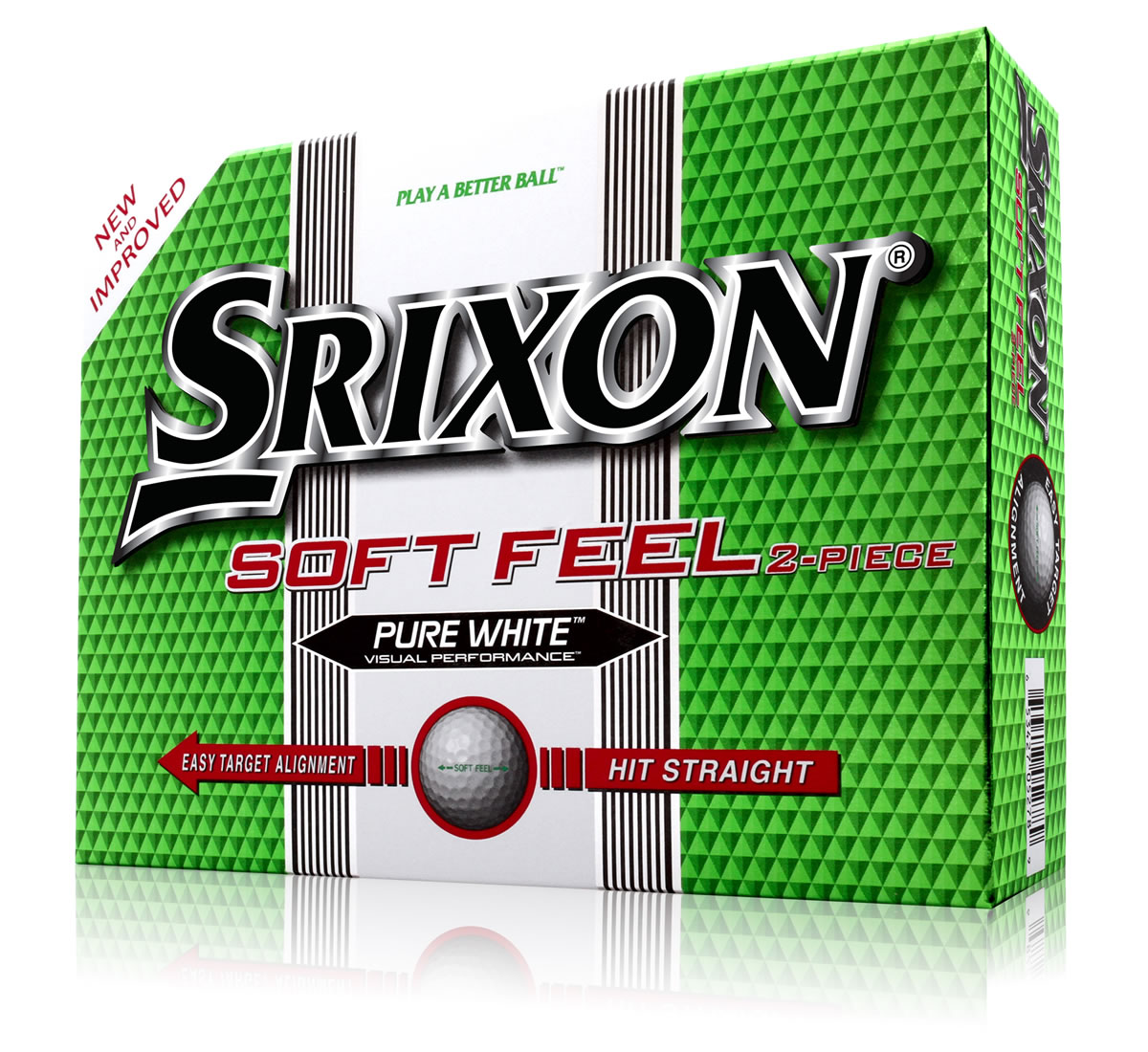 Soft Feel Golf Balls White