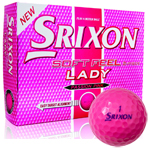 Soft Feel Pink Golf Balls Ladies - 12 Pack
