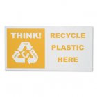 Recycle Bin Stickers Plastic