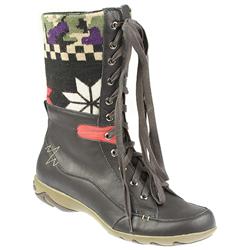 Female BEL10116 Leather/Textile Upper Leather/Textile Lining Boots in Black