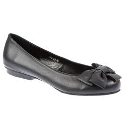 Staccato Female BEL7028SS Leather Upper Leather Lining Back To School in Black