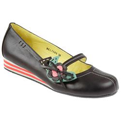 Staccato Female Bel7063 Leather Upper Leather Lining Casual in Black, Brown