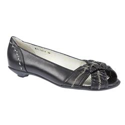 Staccato Female BEL7074SS Leather Upper Leather Lining Back To School in Black