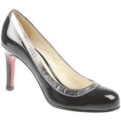 Staccato Female Bel8018 Leather Upper Leather Lining Comfort Courts in Black Patent