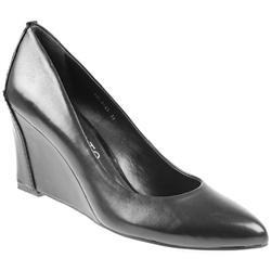 Staccato Female Bel8033 Leather Upper Leather Lining Comfort Courts in Black, Grey