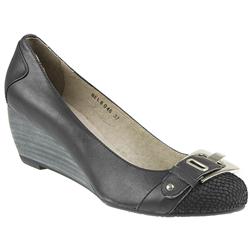 Staccato Female Bel8046 Leather Upper Leather Lining Comfort Small Sizes in Black, Tan