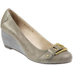 Staccato Female Bel8047 Leather Upper Leather Lining Smart in Green, Grey