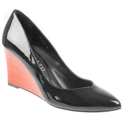 Staccato Female Bel8073 Leather Upper Comfort Small Sizes in Black Patent, Grey Patent