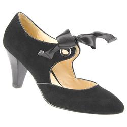 Staccato Female Bel8106 Leather suede Upper Leather Lining Comfort Small Sizes in Black Suede