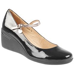 Staccato Female Bel8109 Leather Upper Smart in Black Patent