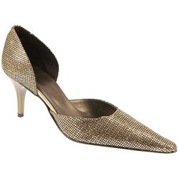 Staccato Female Stzod805 Textile Upper Leather Lining Comfort Small Sizes in Bronze, Pewter Glitter