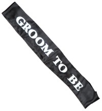 Stag Party: Groom Sash