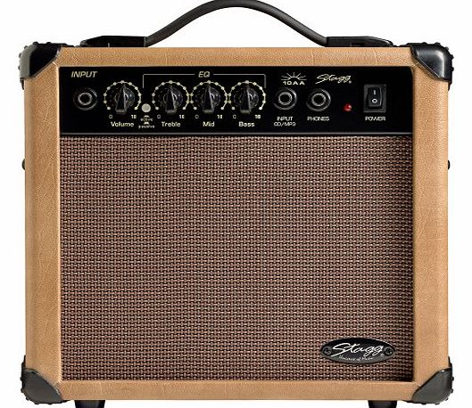 Stagg 10 AA UK 10W Acoustic Guitar Amplifier