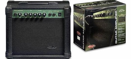 Stagg 15GA DR UK 15W Guitar Amplifier - Black