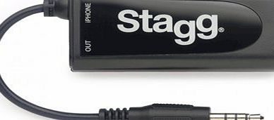 Stagg GB2IP-10 Guitar/Bass Adaptor for iPhone/iPad