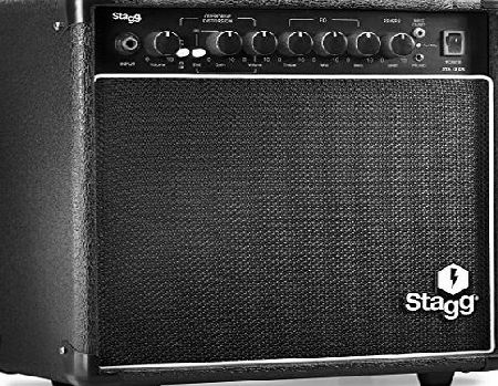 Stagg STA15 DR UK 15 W Guitar Amplifier with Digital Reverb