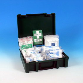 The `Standard` Workplace First Aid Kit This FANTASTIC VALUE Standard HSE First Aid Kit (STD10) is id