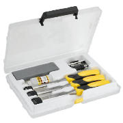 3pc Dynagrip Chisel Set & Sharpening Kit