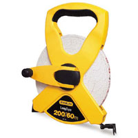 Stanley Open Reel 60 Metre / 200 Feet Fibre Glass Tape Measure