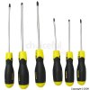 Screw Driver Set With Cushion Grip Pack