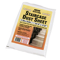 Staircase Synthetic Dust Sheet 7.3x0.9m