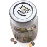 Star Case Coin Counting Money Jar