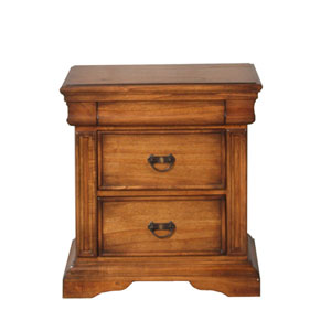 Star Collection , Valentino, 2 Drawer bedside Table