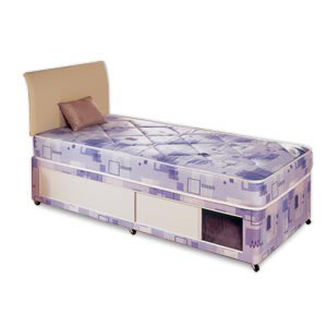 Red Star 2FT 6 Small Single Divan Bed