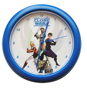 Wars - The Clone Wars Wall Clock