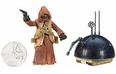 star wars 30th Anniversary Collection #19 - Jawa and LIN Droid