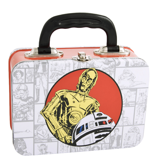 Wars C-3PO And R2-D2 Tin Tote